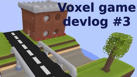 🎮 (#3) In game objects from voxels | devlog