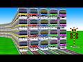 【踏切アニメ】複雑な電車 3 Trains Climbing Pynamid 2025 🚦 Fumikiri 3D Railroad Crossing Animation #1million