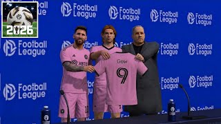 Football League 2026 ▪︎ Update 0.2.9 ▪︎ Player Career Mode! NEW TRANSFER! Playing With MESSI! 🐐 screenshot 5