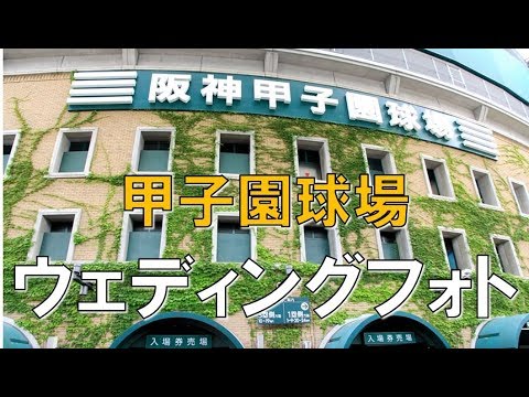阪神甲子園球場 でウェディングフォト 結婚式の相談カフェ Youtube 阪神甲子園球場 でウェディングフォト 結婚式の相談カフェ Youtube