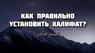 Как установить халифат по шариату? - Шейх Альбани  | Лекции об исламе