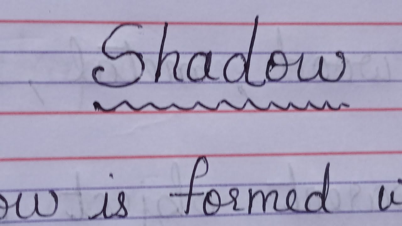 write an essay on the shadow lines