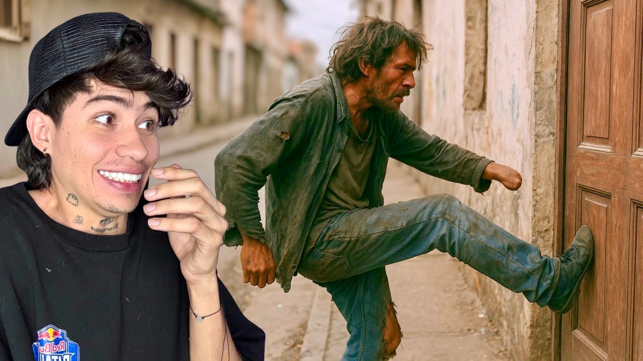 Tumba puertas con Habitantes de calle 💀 // Andy