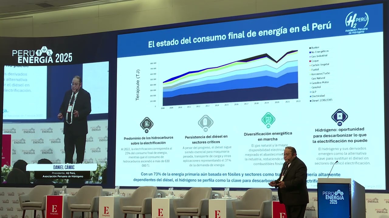 Conferencia: Avances en la transición energética y descarbonización en el país - Perú Energía 2025