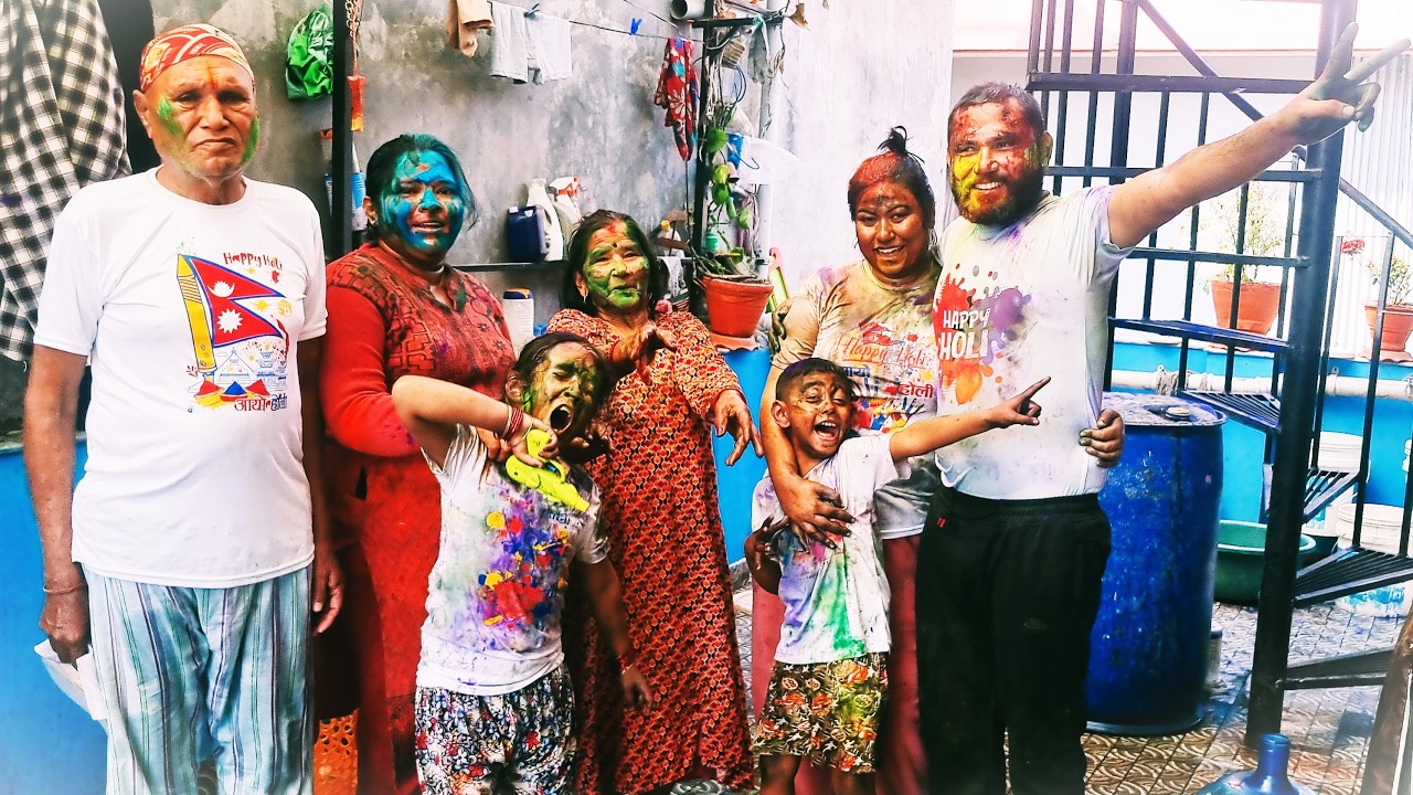 फागु पुर्णिमा २०८२ रङ्गहरुको शुभकामना || Happy Holi 2026 || Festival of colors || रङ्गको पर्व | माया