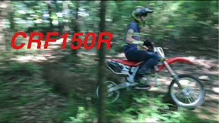 CRF150R WOODS RIDING