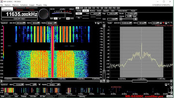 11635 KHZ HM01 Cuba Spy Numbers Stations- Winradio Excalibur
