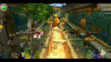 RUN 10000 METERS TEMPLE RUN 2 PIRATE COVE MAP DAILY QUEST GAMEPLAY