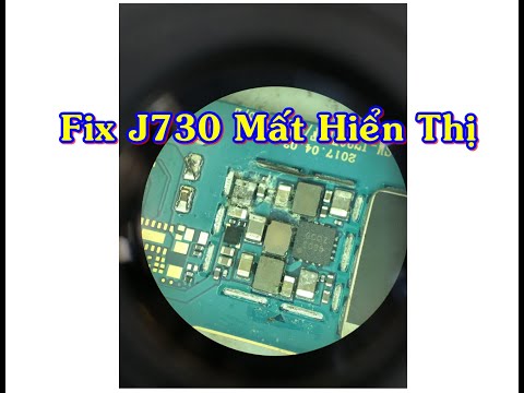 Học Sửa Điện Thoại Online – Hướng Dẫn Fix Lỗi Mất Hiển Thị J7 pro(J730G)