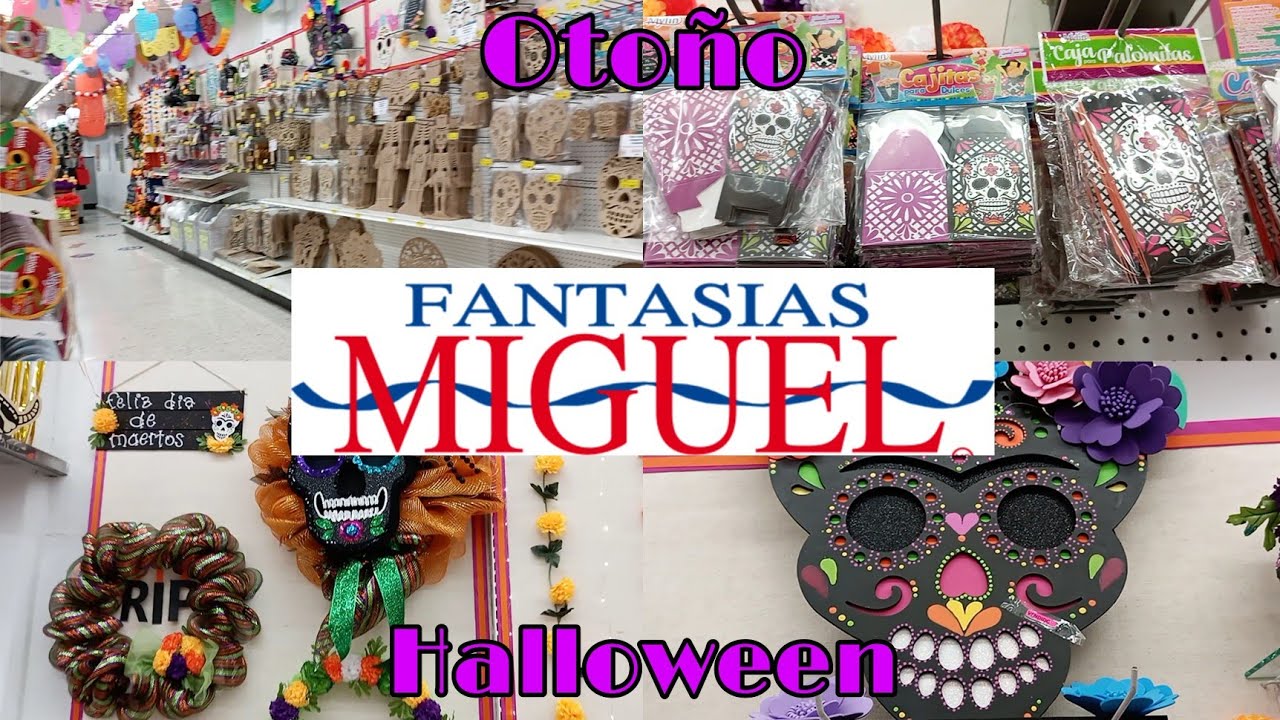 Recorrido por Fantasías Miguel todo lo nuevo de Otoño y Halloween