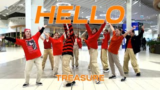 [KPOP IN PUBLIC | ONE TAKE] TREASURE (트레저) - ‘HELLO’ dance cover by GROOVE