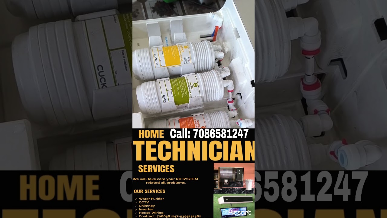 Cocku UV SYSTEM Servicing done by RO SERVICE ENGINEER