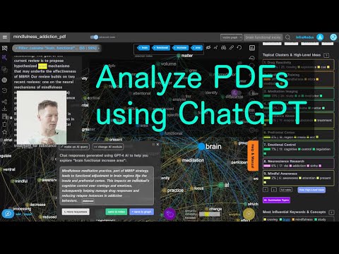 Analyze a PDF Text with ChatGPT and Knowledge Graphs