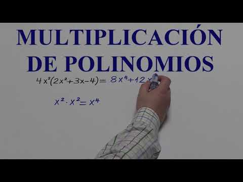 Video: ¿Cómo se multiplican polinomios horizontalmente?