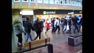 Flashmob I Linköping - Innerstan