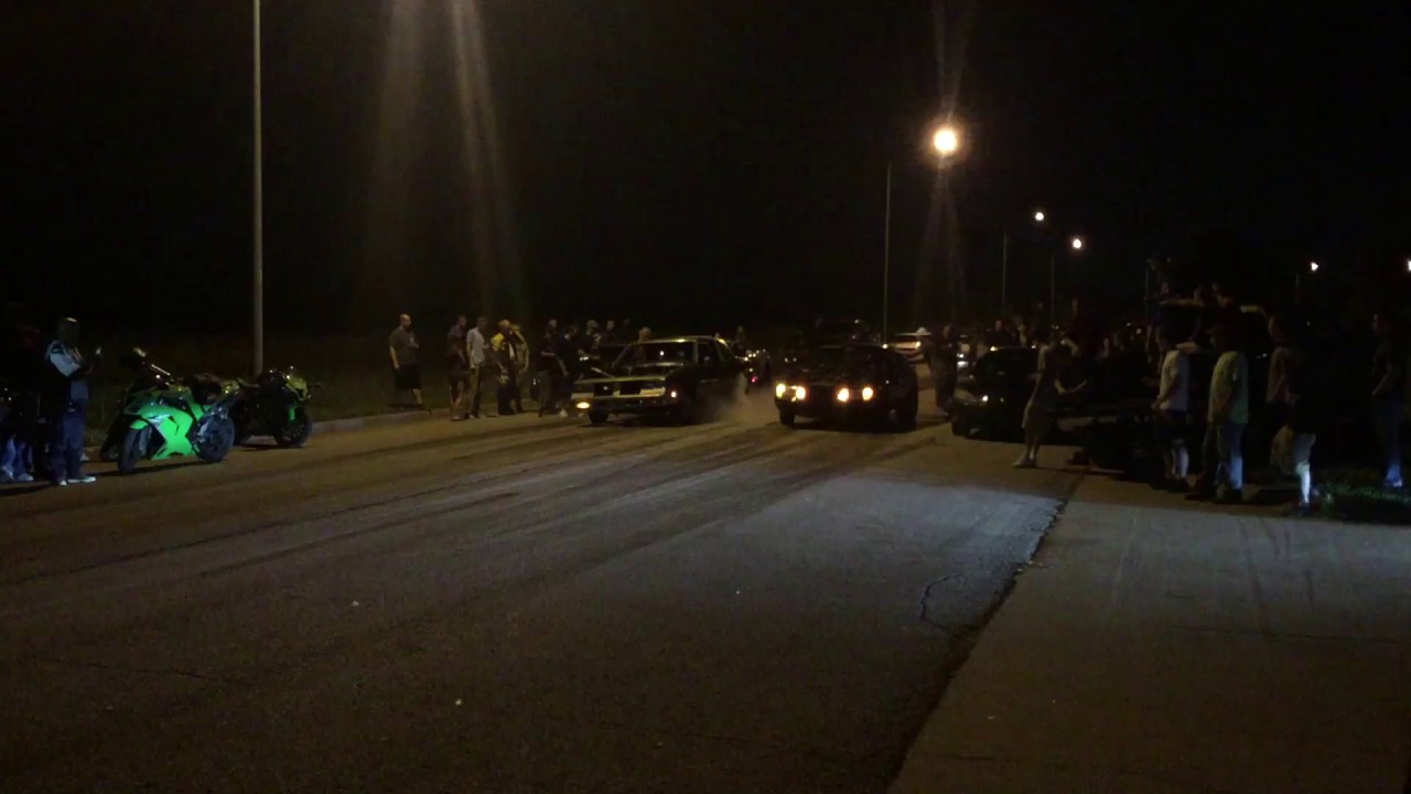 KANSAS CITY STREET RACING!! Ls turbo vs ls turbo - YouTube