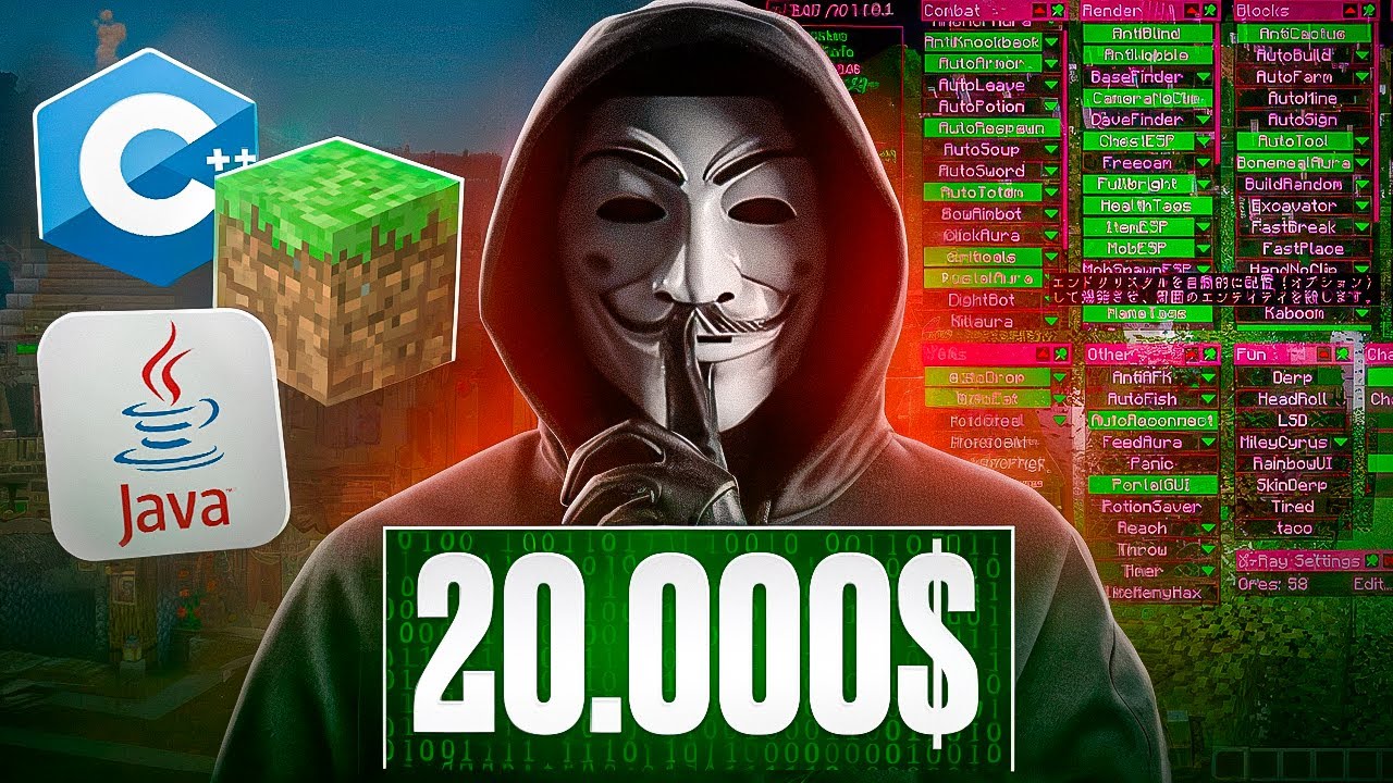 Создал ЧИТ для майна в 15 лет и заработал МИЛЛИОН