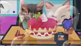 Kitten bloggers ASMR food - UFO version