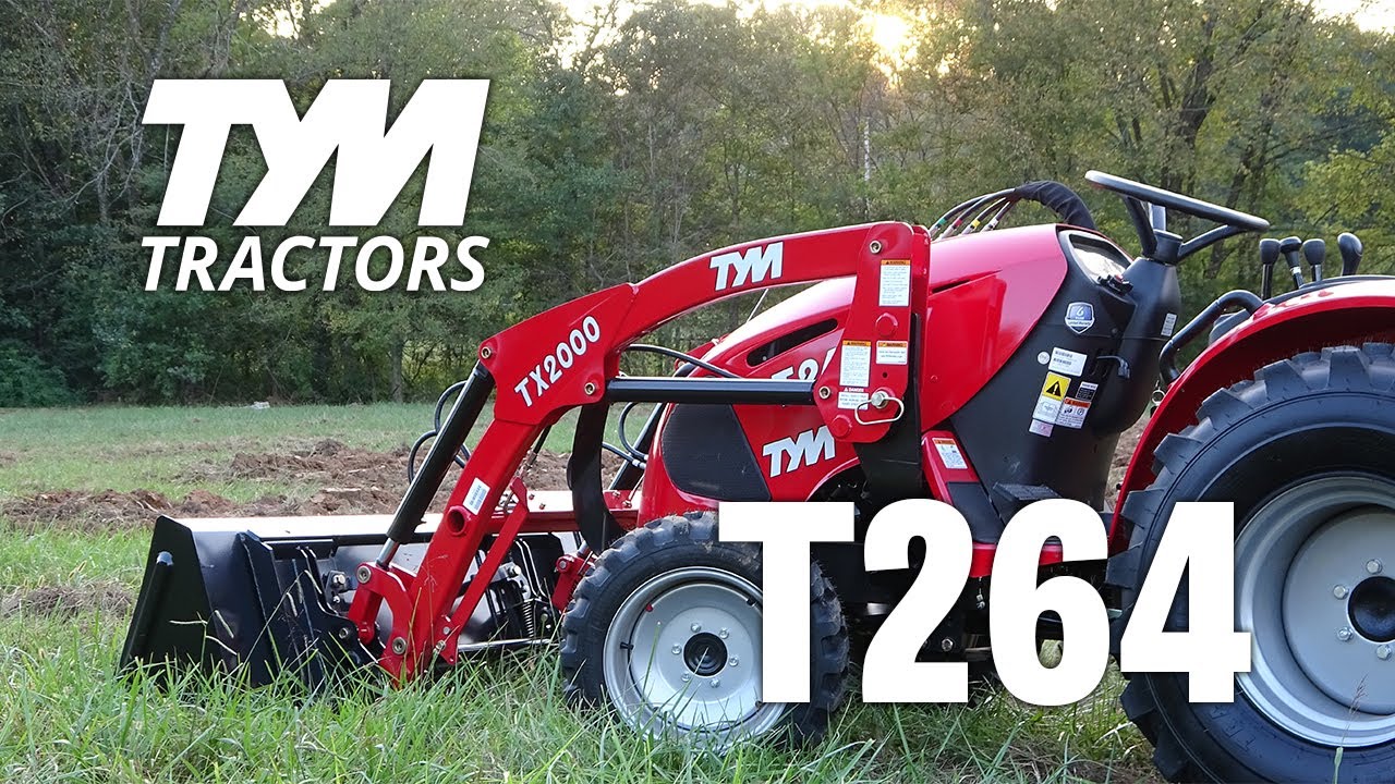 TYM Tractors T264 Product Overview - YouTube