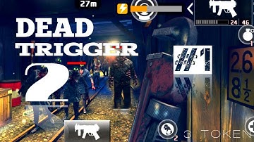 ZOMBIE ATTACK IN WORLD /DEAD TRIGGER 2 BY 3TOKEN #1 DANGEROUS MISSION AND EAZY DEATH #deadtrigger2