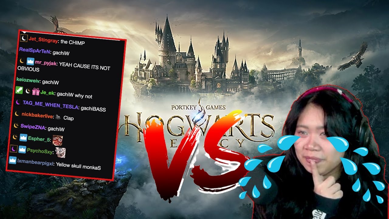 CHAT BULLIED ME!!! ( Hogwarts Legacy Highlights and funny moments