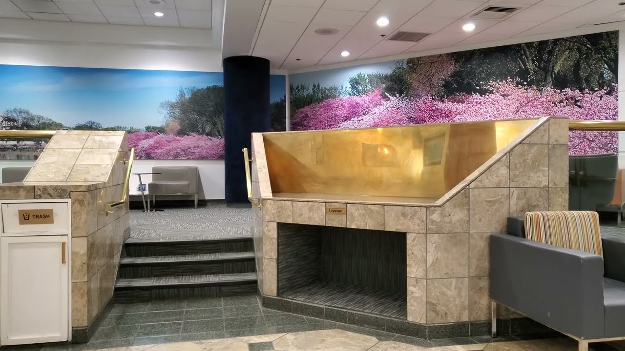 In a minute: Washington DC Amtrak Metropolitan Lounge feat. Union Station