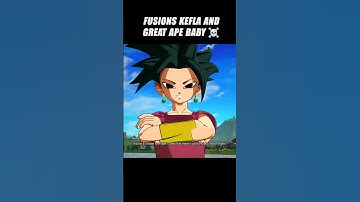 Fusions Kefla And Great Ape Baby Lol 🤯 #crashout #kefla #sparkingzero #dragonballz #dbz