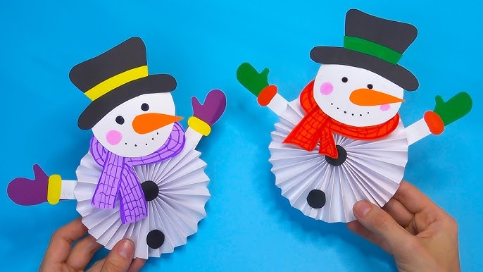 ❄️DIY SNOWMAN HATS❄️ SUBBIE INSPIRED PROJECT SHARE AND TUTORIAL - THANKS  PAPER SENSATIONS!! 