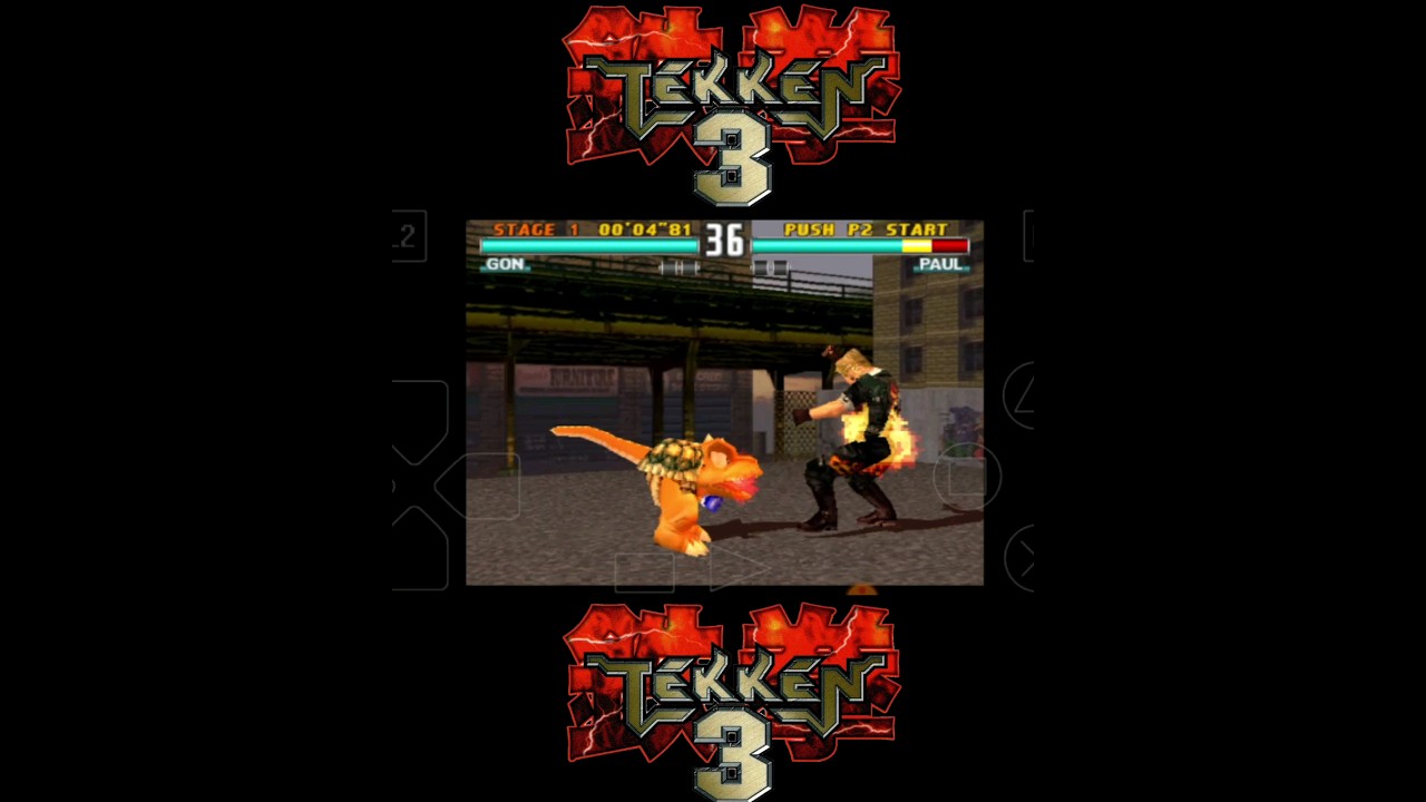 Tekken 3 - Gon's move 