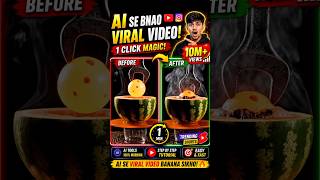 AI Se Viral Video Banao 🔥 1 Click Magic! 10M+ Views Trick 😱 | Trending Shorts Tutorial