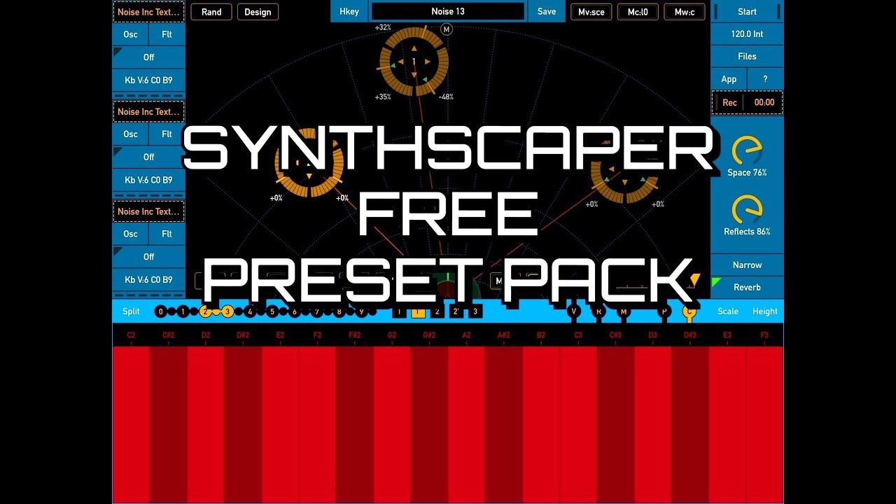 SYNTHSCAPER - 15 New Scenes Pack by Noise Inc - 100% FREE - How To Install
