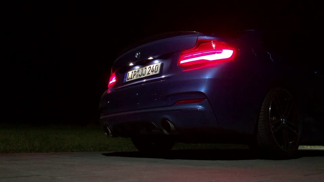 bmw-m240i-remus-cat-back-exhaust-t-v-youtube
