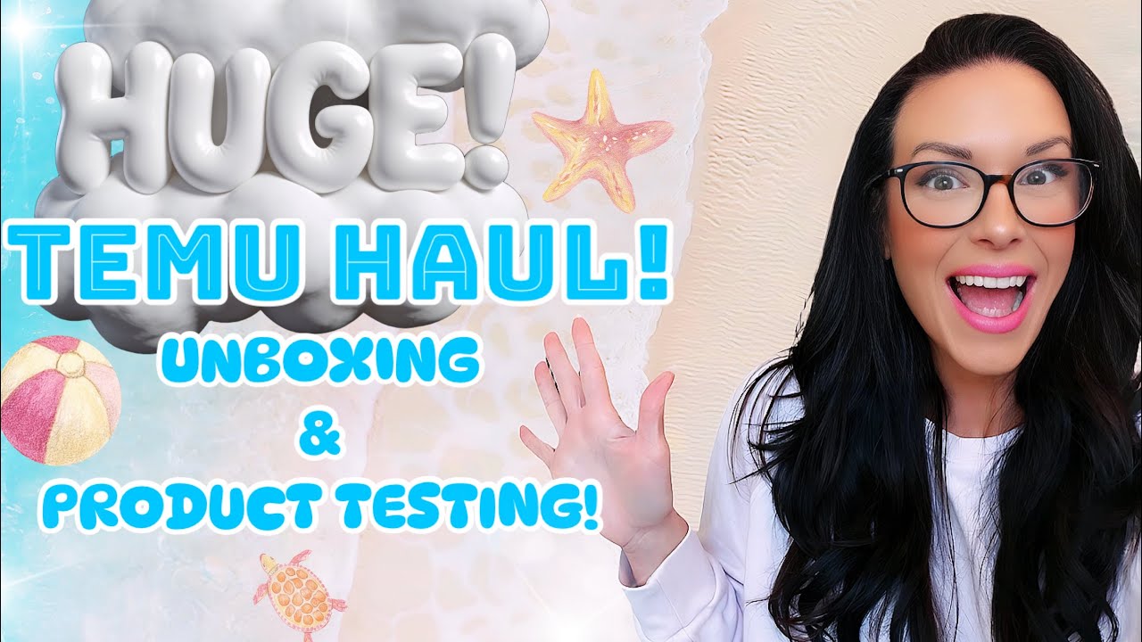 HUGE TEMU HAUL🌸UNBOXING & TESTING AMAZING FINDS🌸NEW TEMU FORMAT🌸 - YouTube