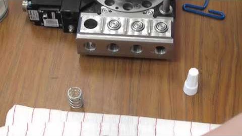 Master-Side Valve Rebuild Procedure for ATI Tool Changers