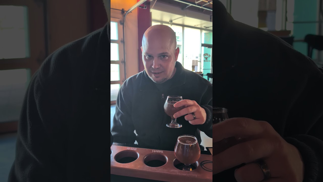 Here @workshopbrewing trying Switchblade: Norwegian Sahti 