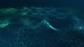 Wave Particle Background - Free motion graphics
