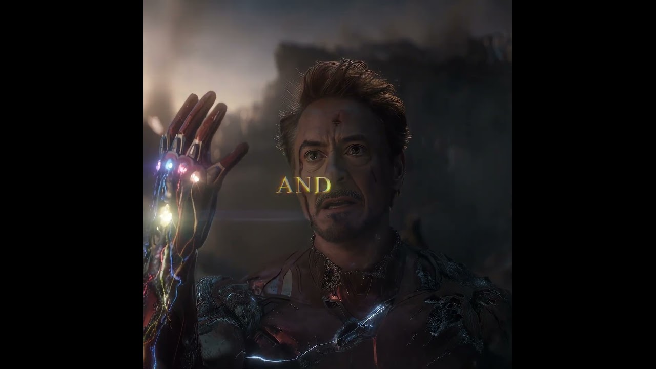 POV:The Most Iconic Scene In Whole Movie Industry #foryoupage #ironman #doomsday #avengers #trending