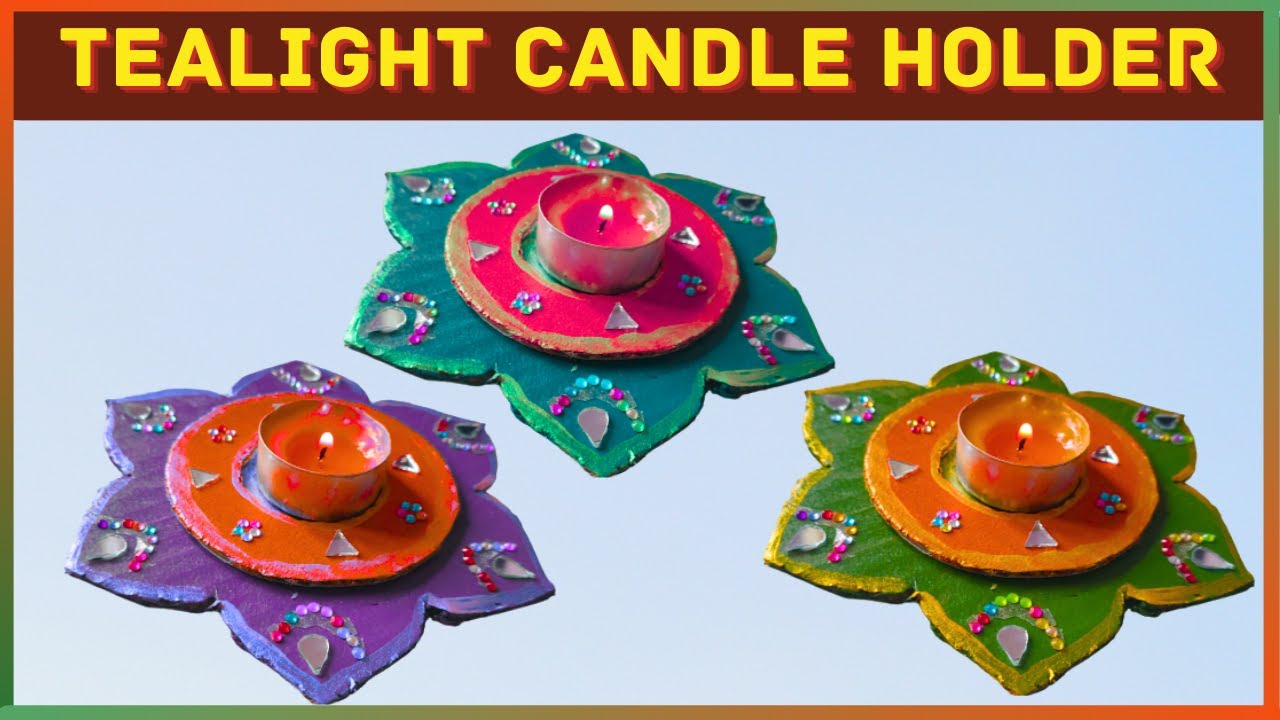DIY TeaLight Candle Holder! (Soul of Art) YouTube