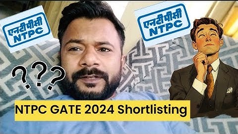 NTPC GATE 2024 SHORTLIST?? #ntpc #gate2024 #gate #gate2025 #psu