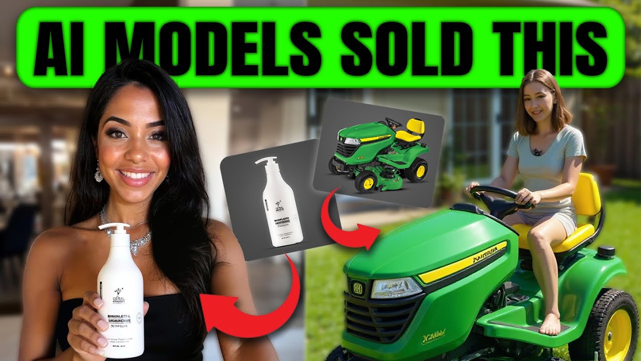 How To Sell ANYTHING Using Your 100% AI Influencer