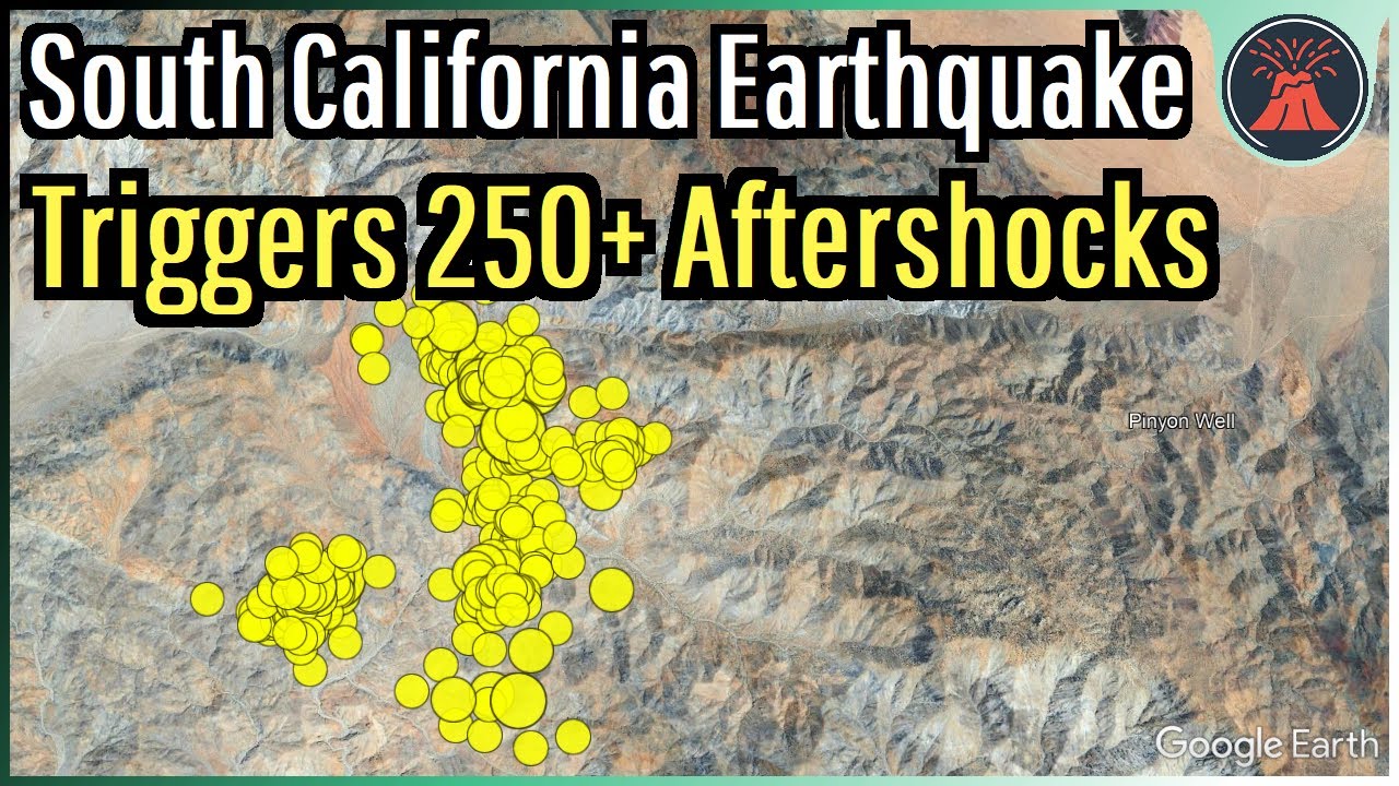 California Earthquake Update; 250+ Earthquakes Strike near Indio
