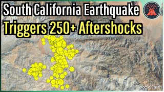 California Earthquake Update 250 Earthquakes Strike Near Indio