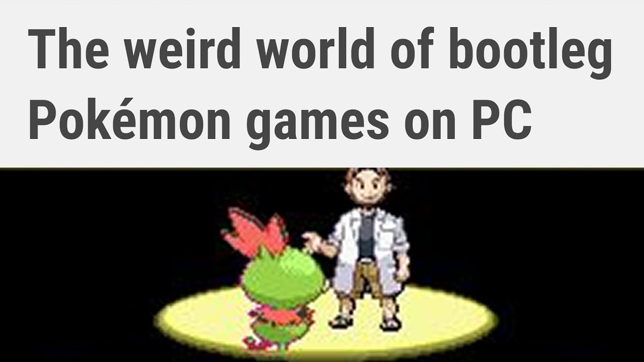 The WEIRD World of OFFICIAL Pokemon Games on PC 