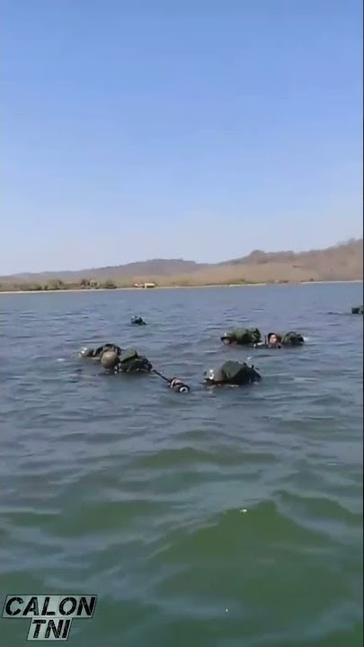 LATIHAN RENANG DI LAUT LEPAS | TNI HEBATT