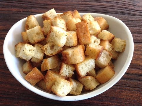 Видео: Croutons, буурцагтай салатыг хэрхэн яаж хийх вэ