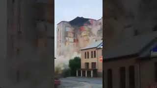 Обрушение 9-этажки в Молдавии (19.06.2019)