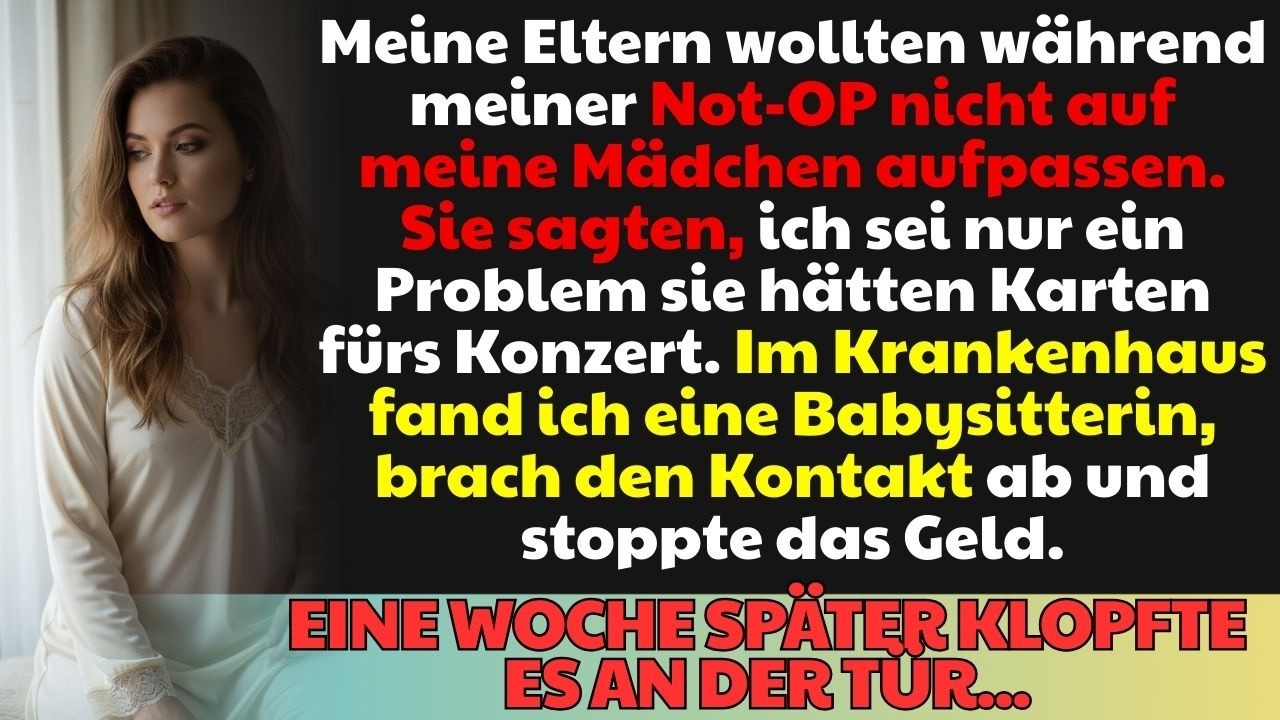 Meine Eltern nannten mich ein Problem, weil sie meine Kinder nicht hüten wollten – bis ich stoppte!