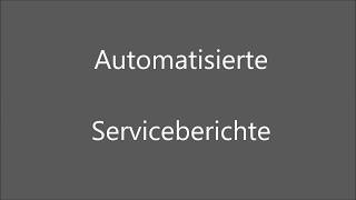 Sage 100 Sage Office Line Industrie 4.0 Digitaler Servicebericht Elektronischer Servicebericht