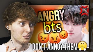 DON'T ANNOY THEM! (BTS Angry and Annoyed Moments | Reaction/Review)