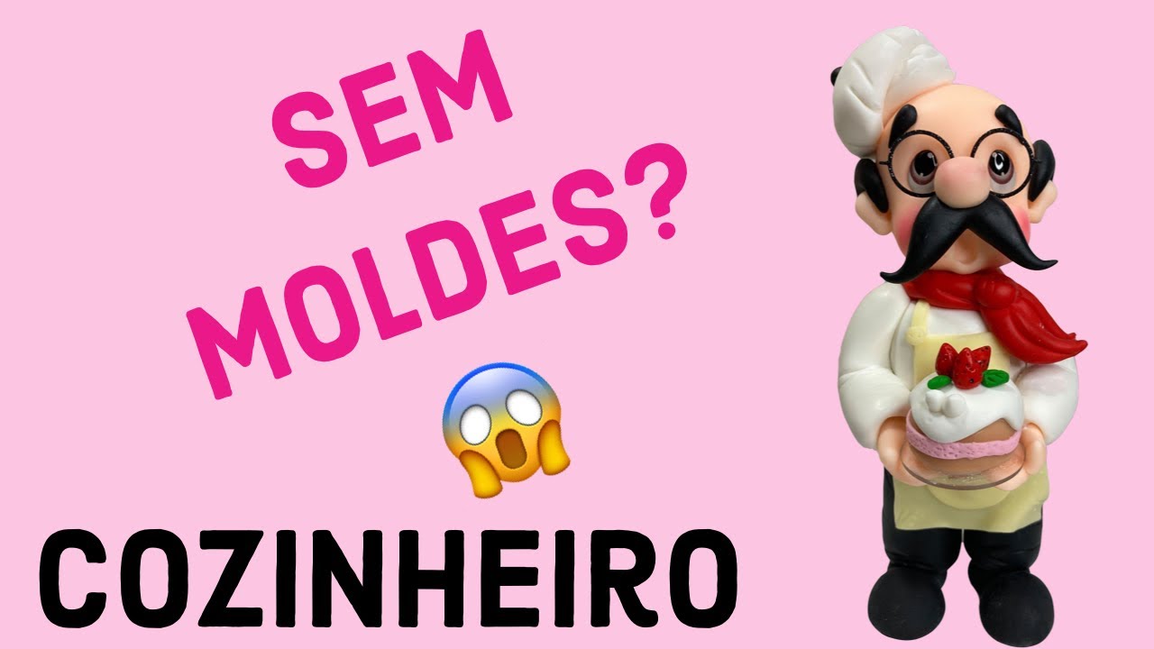 Cozinheiro grande sem moldes/ 1° parte